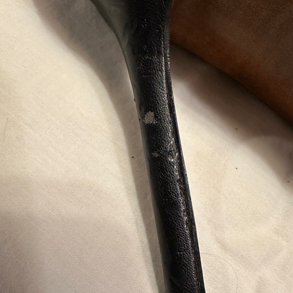 Enzo Angiolini black heels sz 8 - Picture 10 of 13